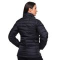 Dámska bunda Puffer Black/Orange - GymBeam, veľkosť M, veľkosť oblečenia M