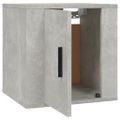 vidaXL Nástenné TV skrinky 2 ks betónovo-sivé 40x34,5x40 cm