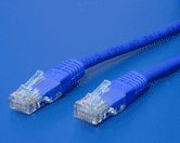 UTP patchkabel kat. 6, 2m, modrý