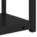 vidaXL Stenná polica Nástenná montáž Čierny dub 60 x 21 x 78,5 cm