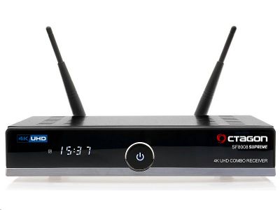 Octagon SF8008 V3 SUPREME Combo 4K UHD, dual OS Enigma 2 / DefineOS