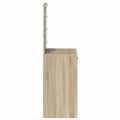 vidaXL Toaletný stolík Sonoma dub 50 x 41 x 135 cm Kompozitné drevo