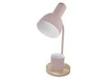 Stolná lampa EMOS Z7640P POPPY na žiarovku E27, ružová
