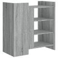 vidaXL Komoda sivá sonoma 73,5x35x75 cm kompozitné drevo