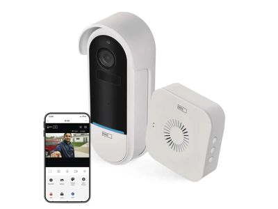 GoSmart domový bezdrôtový batériový videozvonček EMOS H4032 IP-15S s WiFi