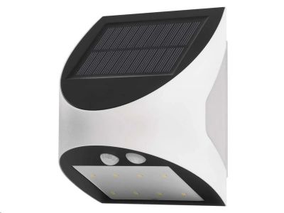 LED solární svítidlo EMOS ZG172S LUMI s pohybovým čidlem, bílé, neutrální bílá