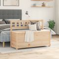 vidaXL Lavička 110x41x76,5 cm masívne borovicové drevo