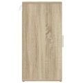 vidaXL Skrinky na topánky 2 ks dub sonoma 32x35x70 cm drevotrieska