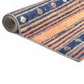 vidaXL Koberec, modrý a oranžový 160x230 cm, PP