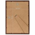 vidaXL Fotorámiky na stenu alebo stôl 5 ks tmavočervené 29,7x42 cm