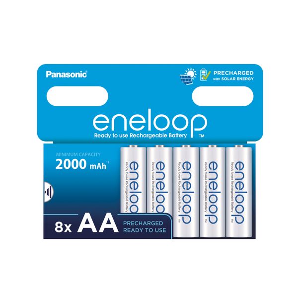 Panasonic Eneloop EKO AA 2000mAh nabíjacie batérie 8ks (BK-3MCDE/8BE)