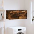 vidaXL Nástenná skrinka dymový dub 80x36,5x35 cm kompozitné drevo