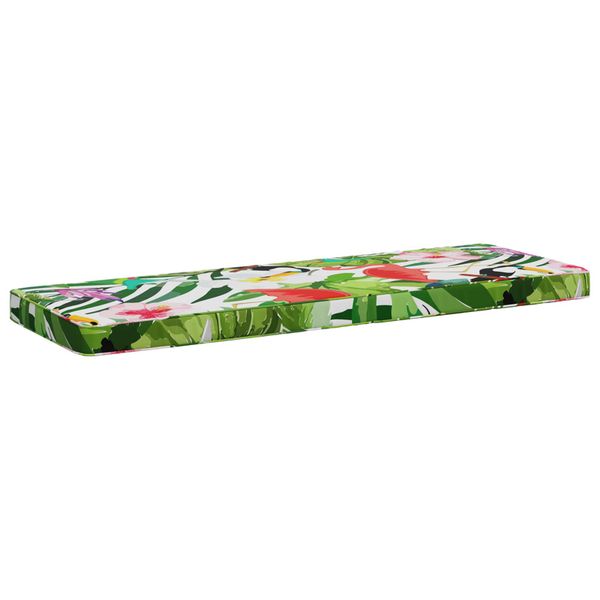 vidaXL 1-dielna poduška na lavicu VUGHT 100% polyester Viacfarebný