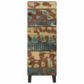 vidaXL Komoda 3 dvierka 40x33x110 cm masívne recyklov. drevo a železo
