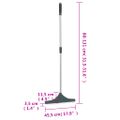vidaXL Hrable na umelý trávnik, tmavozelené 131 cm, PP