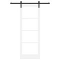 vidaXL Posuvné dvere ORKDAL Biela 78 x 211 cm