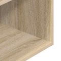 vidaXL Nočné skrinky so zásuvkou 2 ks dub sonoma 35x34x66,5 cm