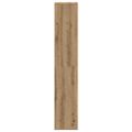vidaXL Skrinka na topánky Artisan Dub 54x34x183 cm Engineered Wood