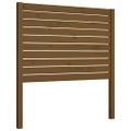 vidaXL Čelo postele medovohnedé 106x4x100 cm masívna borovica