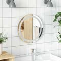 vidaXL LED kúpeľňové zrkadlo 40 cm okrúhle