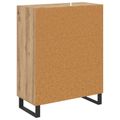 vidaXL Servírovacia skriňa Remeselný dub 69,5 x 34 x 90 cm
