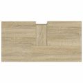 vidaXL Skrinka do kúpeľne dub sonoma 65x33x60 cm kompozitné drevo