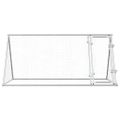 vidaXL Klietka pre kurčatá strieborná 200x105x91 cm pozinkovaná oceľ
