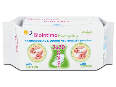 Biointimo Anion DUO PACK intímky na každý deň 40ks (Bio124)