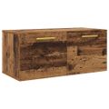 vidaXL Nástenná skrinka 80 x 36.5 x 35 cm Kompozitné drevo Staré drevo