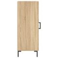 vidaXL Komoda dub sonoma 34,5x34x90 cm spracované drevo