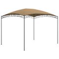 vidaXL Altánok 3x4x2,65 m sivohnedý 180 g/m²