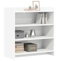 vidaXL Servírovacia skriňa Biela 75 x 36 x 80 cm Kompozitné drevo