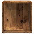 vidaXL Príručný stolík staré drevo 33x33x34 cm kompozitné drevo