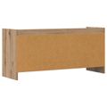 vidaXL TV skrinka 100 x 33 x 47 cm Dub artisan Kompozitné drevo