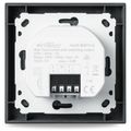 Homematic IP   Nástěnný termostat se senzorem vlhkosti a spínaným výstupem 230V – zápustná montáž, antracit   - HmIP-BW