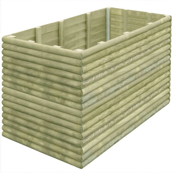 vidaXL Vyvýšený záhradný záhon 150x106x96cm, impregnovaná borovica 19mm