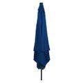 vidaXL Záhradný slnečník 295 x 295 x 245 cm Polyester a oceľ Azurblue