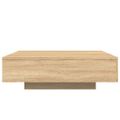 vidaXL Konferenčný stolík dub sonoma 100x100x31 cm kompozitné drevo