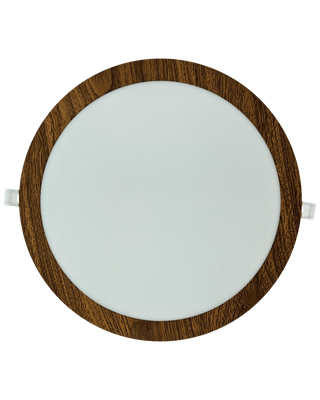 TR-148 LED panel 24W 2016lm 4200K dekor drevo - kruhový vstavaný Trixline