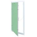 vidaXL Access Panel Zelená a strieborná 35 x 55 cm