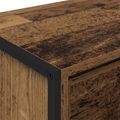 vidaXL TV skrinka 100 x 36 x 49,5 cm Staré drevo Kompozitné drevo