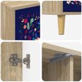 vidaXL TV skrinka MAINZ 102 x 33 x 50 cm Sonoma Kompozitné drevo