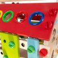 Montessori multifunkčný drevený domček Kruzzel 22564