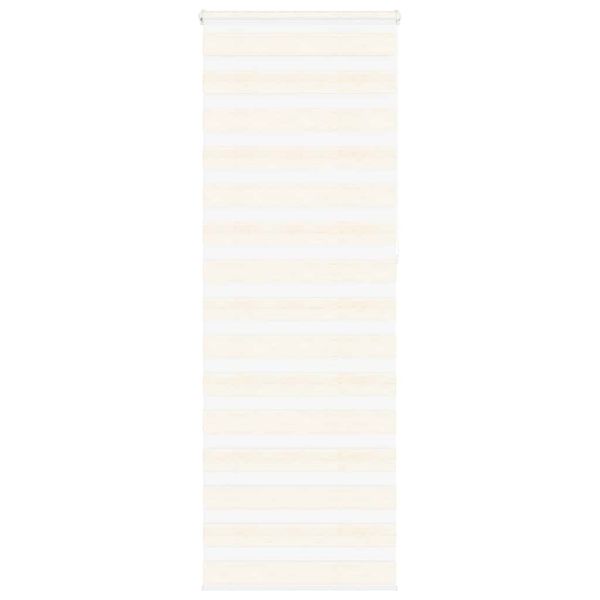 vidaXL Zebra roleta mramorová béžová 80x230 cm šírka látky 75,9 cm polyester