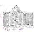 vidaXL Kurník 200x100x150 cm impregnovaná masívna borovica