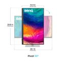 BenQ PD3226G 31,5" IPS/3840x2160/400 nits/1200:1/1ms/144Hz/HDMI/DP/2xThunderbolt/5xUSB/Repro/Pivot/Výškově nastavitelné LED monitor, 31,5", IPS, 3840×2160, 144Hz, 1200:1, 1ms, 1× HDMI, 1× DisplayPort, 3× USB 3.1, 2× USB-C, 3× Thunderbolt, repro, piv