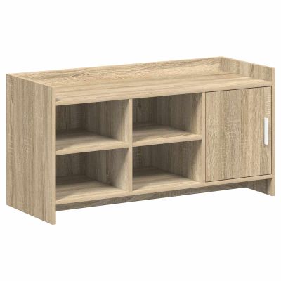 vidaXL Skriňa na topánky s úložiskom Dub sonoma 100 x 39,5 x 51 cm