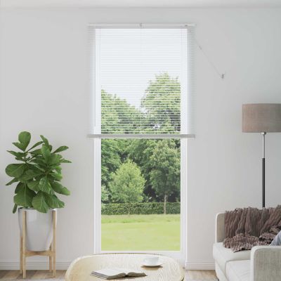 vidaXL Žalúzia Biely 213 x 80 cm 25 mm PVC