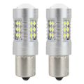 LED CANBUS 3030 24SMD 1156 BA15S P21W Biela 12V/24V