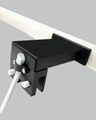 Q-319B LED 9W/800lm/4000K zrkadlové svetlo 60cm - čierne QTEC